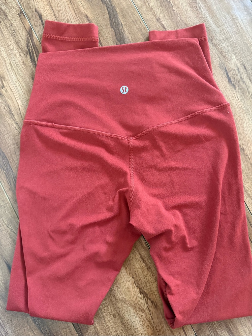 lululemon athletica Align Rust-Red Leggings